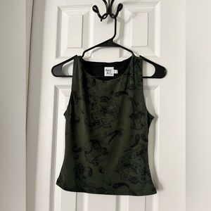 2-Piece Tank and Mini skirt Matching Set